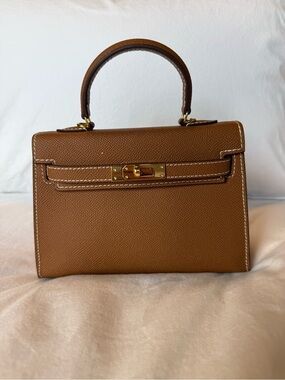 Lily & Bean Mini Hettie Bag in Tan